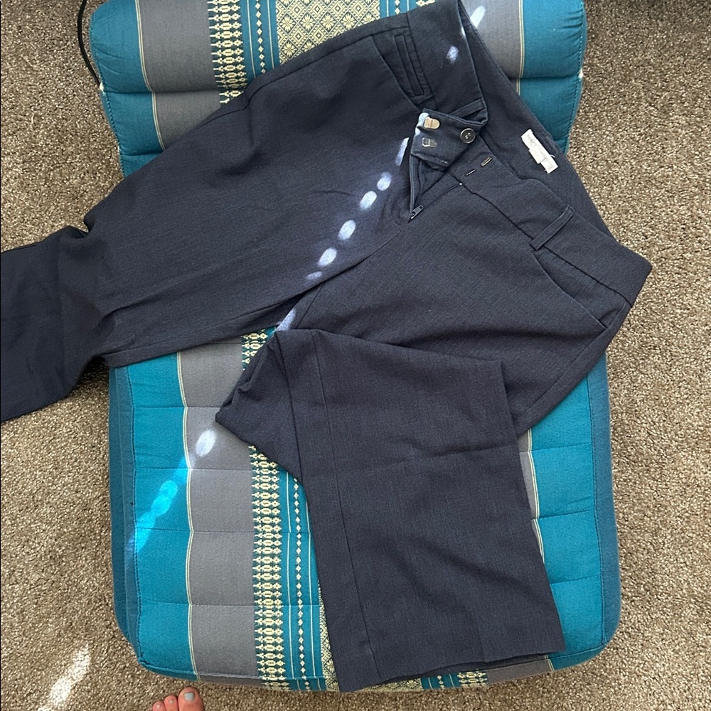 New York & Company Navy Trousers